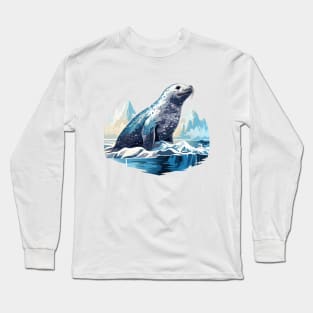 Leopard Seal Long Sleeve T-Shirt